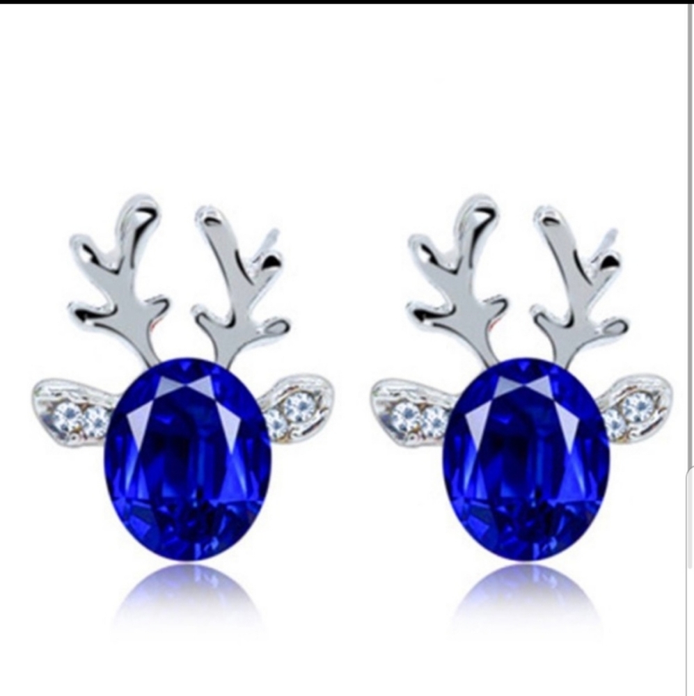 🚩3 for $20 Reindeer Earrings Christmas Holiday